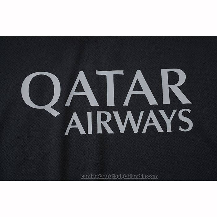 Chandal del Paris Saint-Germain Jordan Manga Corta 25/26 Negro - Pantalon Corto